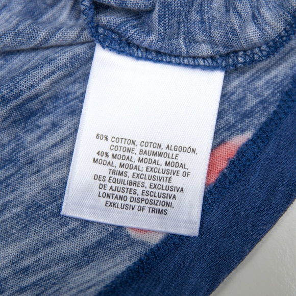 ✨Postmark | Blue Graphic Fruit Print Pocket Tee - Picture 3 of 4